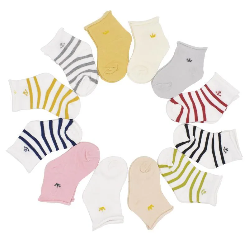 3-piece Cotton Socks for Baby Wholesale children's clothing