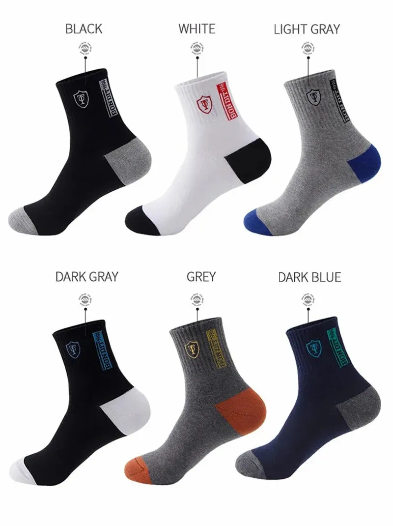 5 Pairs Men's Sports Socks