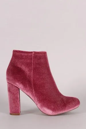 Angela - Chunky Heeled Booties