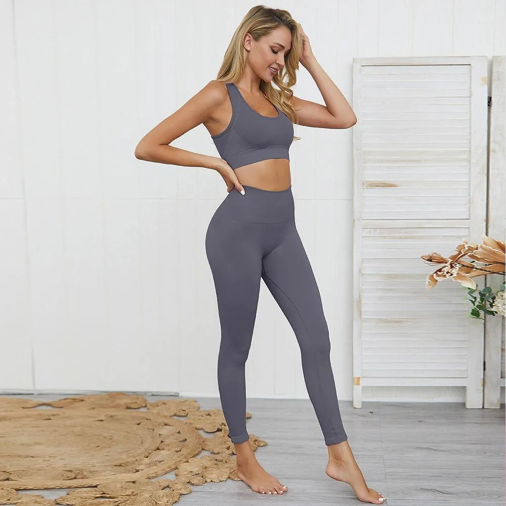 Balance Seamless Gym Leggings & Top Set