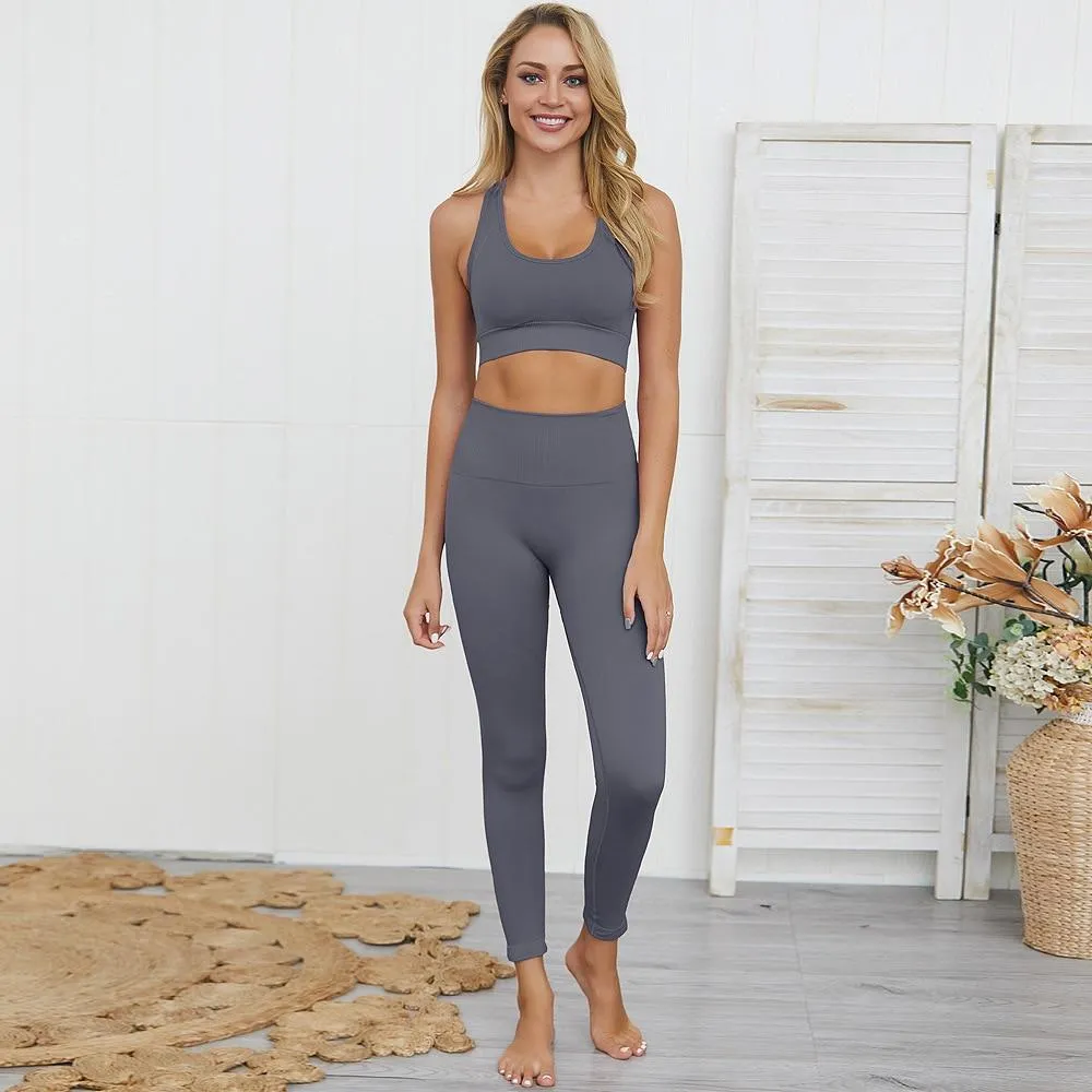 Balance Seamless Gym Leggings & Top Set