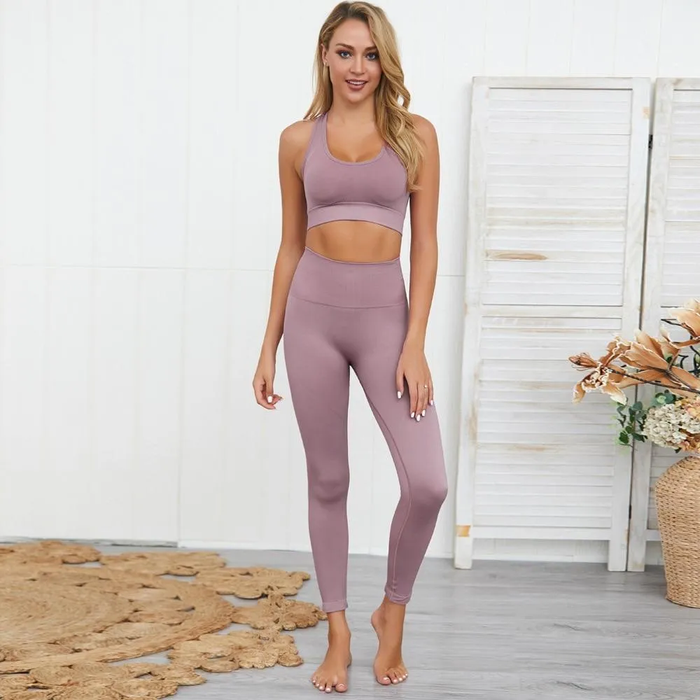 Balance Seamless Gym Leggings & Top Set