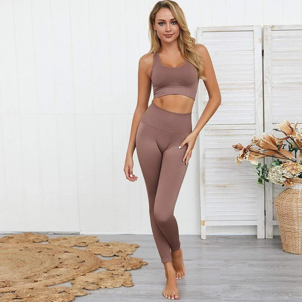 Balance Seamless Gym Leggings & Top Set