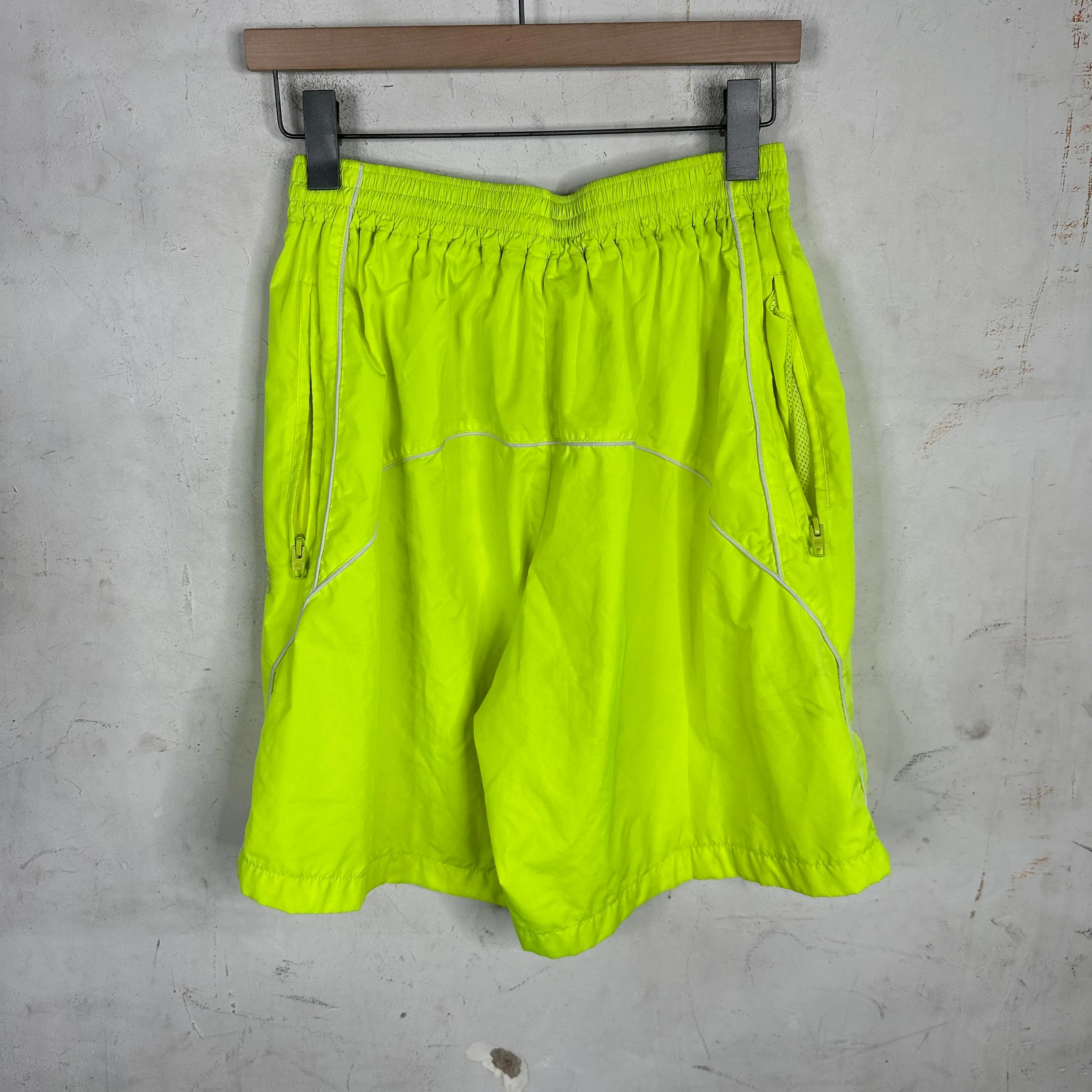 Balenciaga Neon Running Shorts