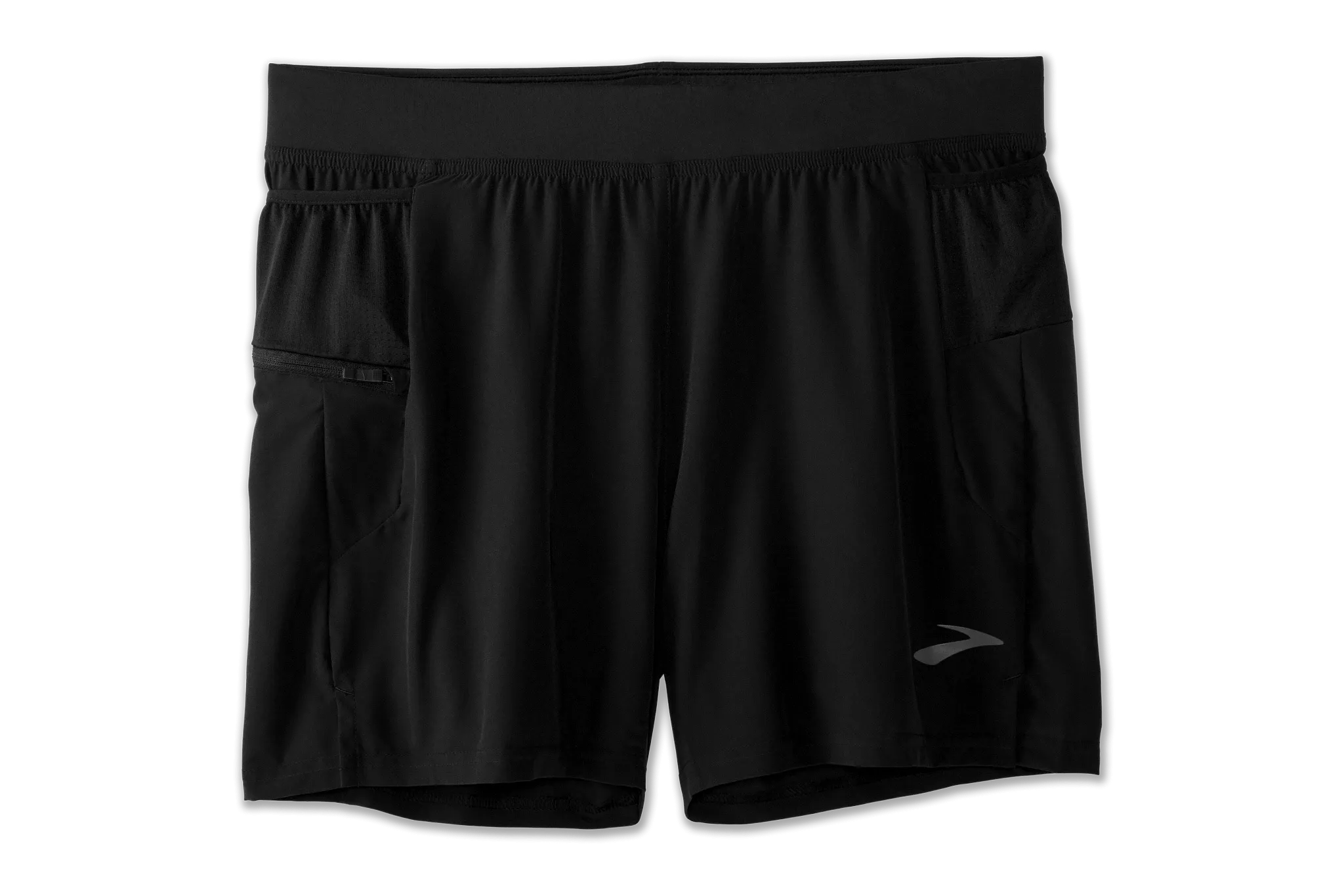 Brooks | Sherpa 5" 2-in-1 Short | Men's | Black