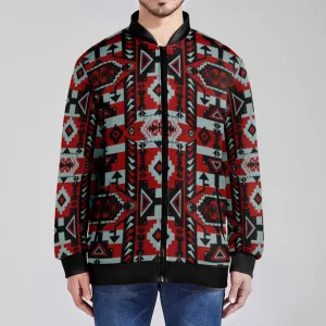 Chiefs Mountain Candy Sierra Dark Zippered Collared Lightweight Jacket