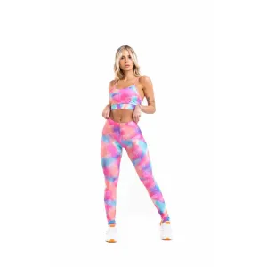 Conjunto Top y Leggings Beach Sport Estampado