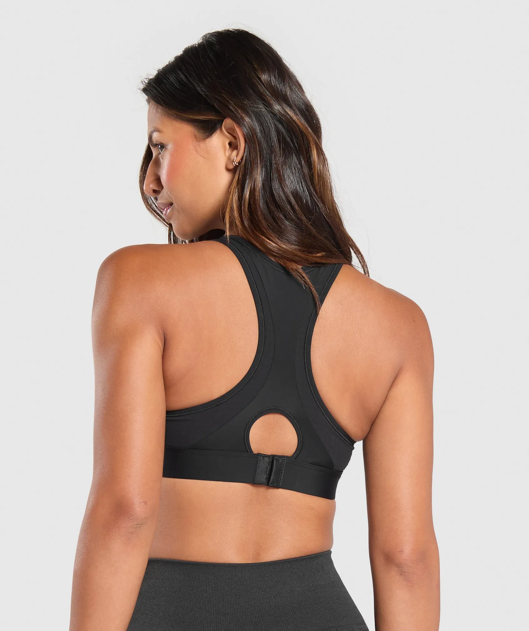 Gymshark Hybrid Sports Bra - Black