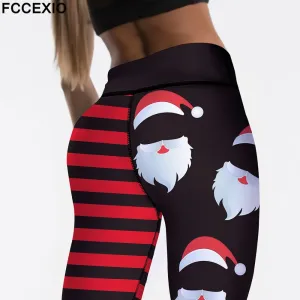 Happy Christmas Santa Leggings