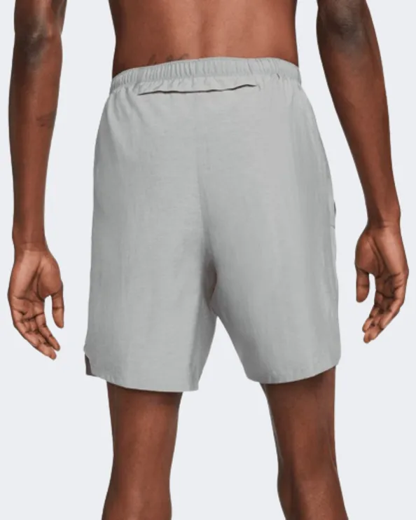 Nike Dri-Fit Challenger Men Running Short Grey/Silver Cz9068-084