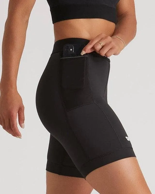 North Moore Biker Short in Black