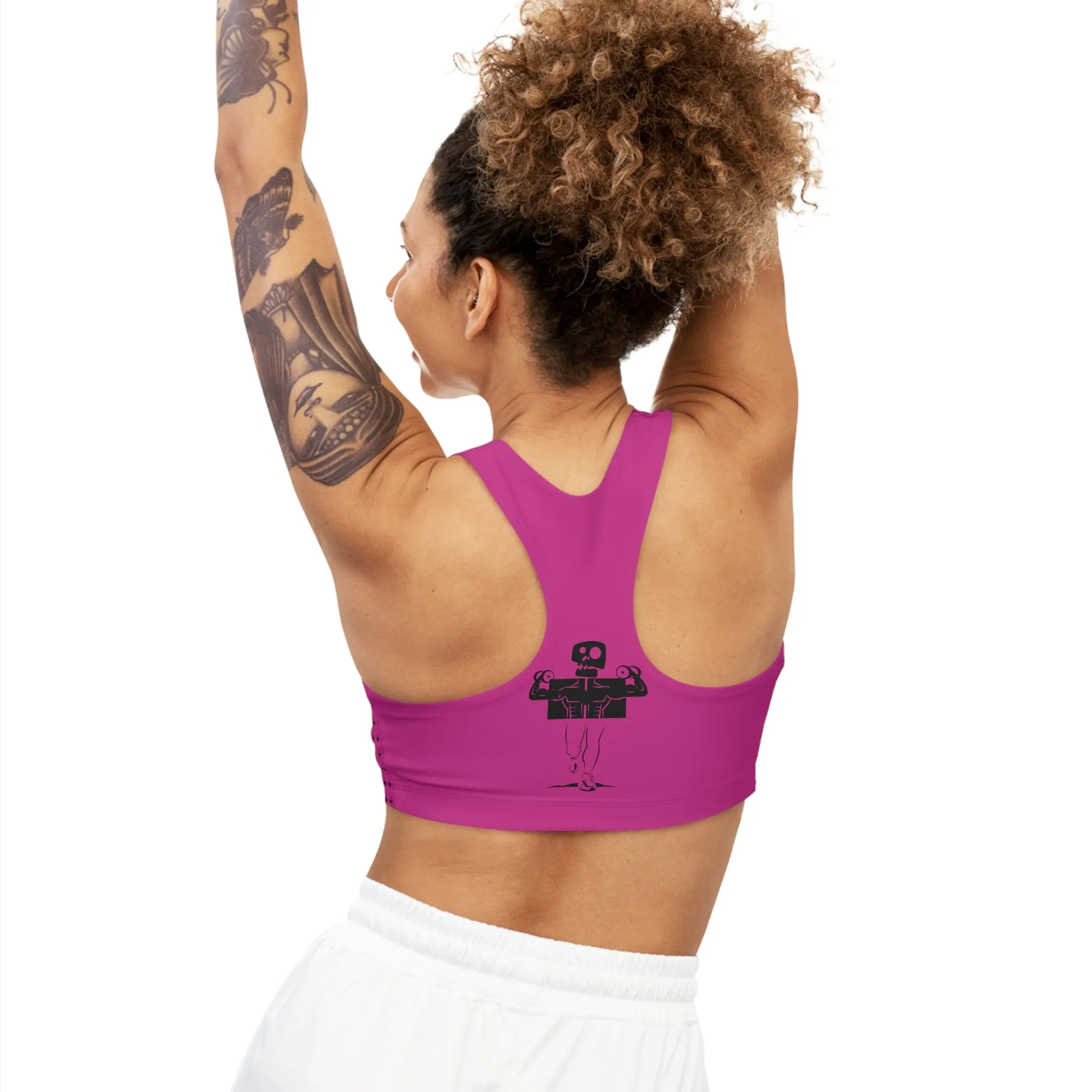 OWN MAN Seamless Sports Bra Pink