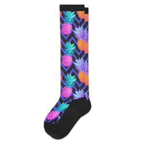 Pineapple Party EasyStretch™ Diabetic Socks