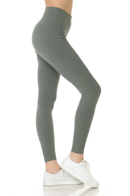 Premium High Waist Peach Skin Leggings