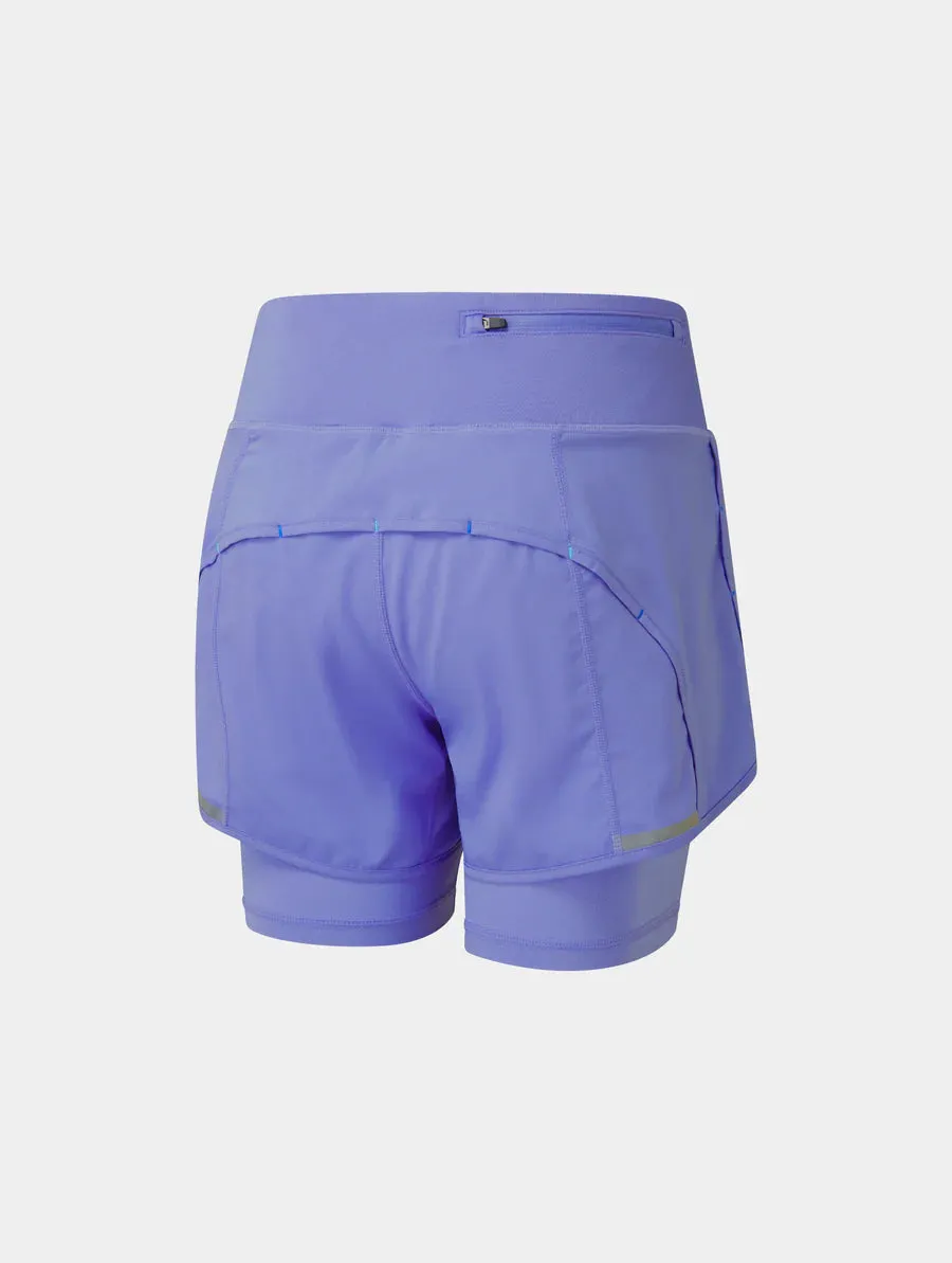 RH Life Tech 4.5 Twin Short W | Dark Periwinkle/Aquamint