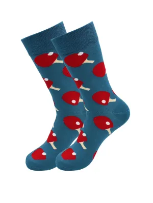 Sick Socks - Ping pong - Dress Casual Socks For Men