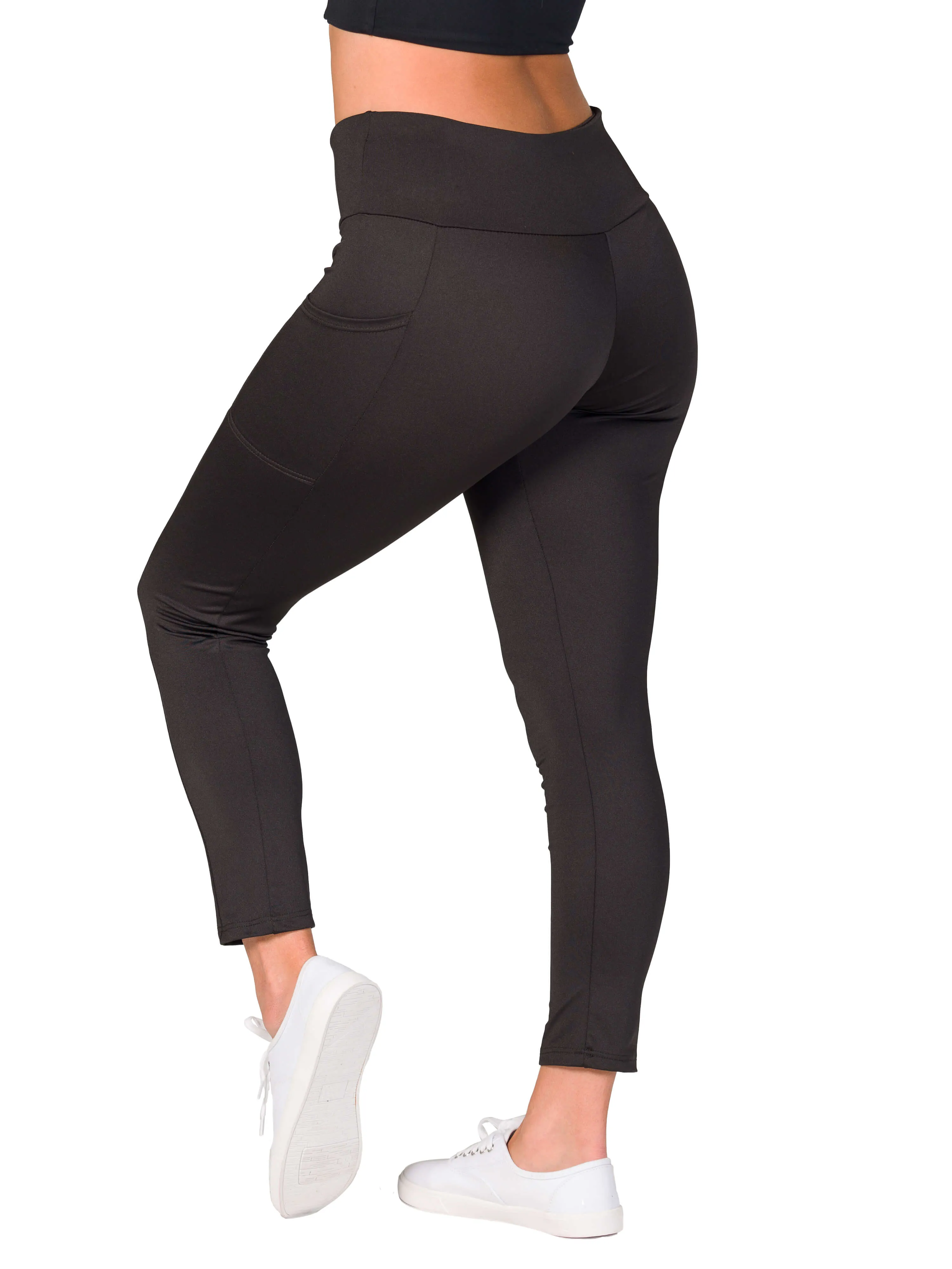 Side Pocket Ankle Length Yoga Pant Leggings