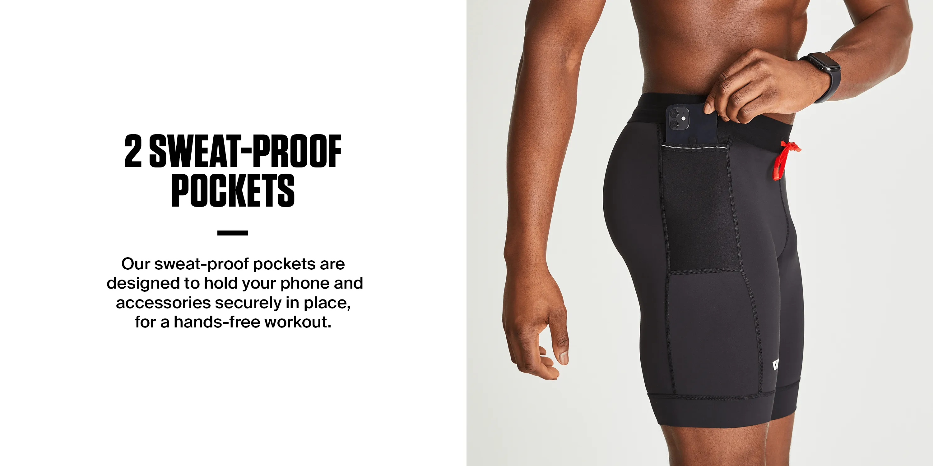 Sprint Half Tight in Black