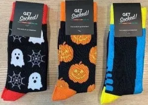 Trio of Halloween - Bamboo Socks