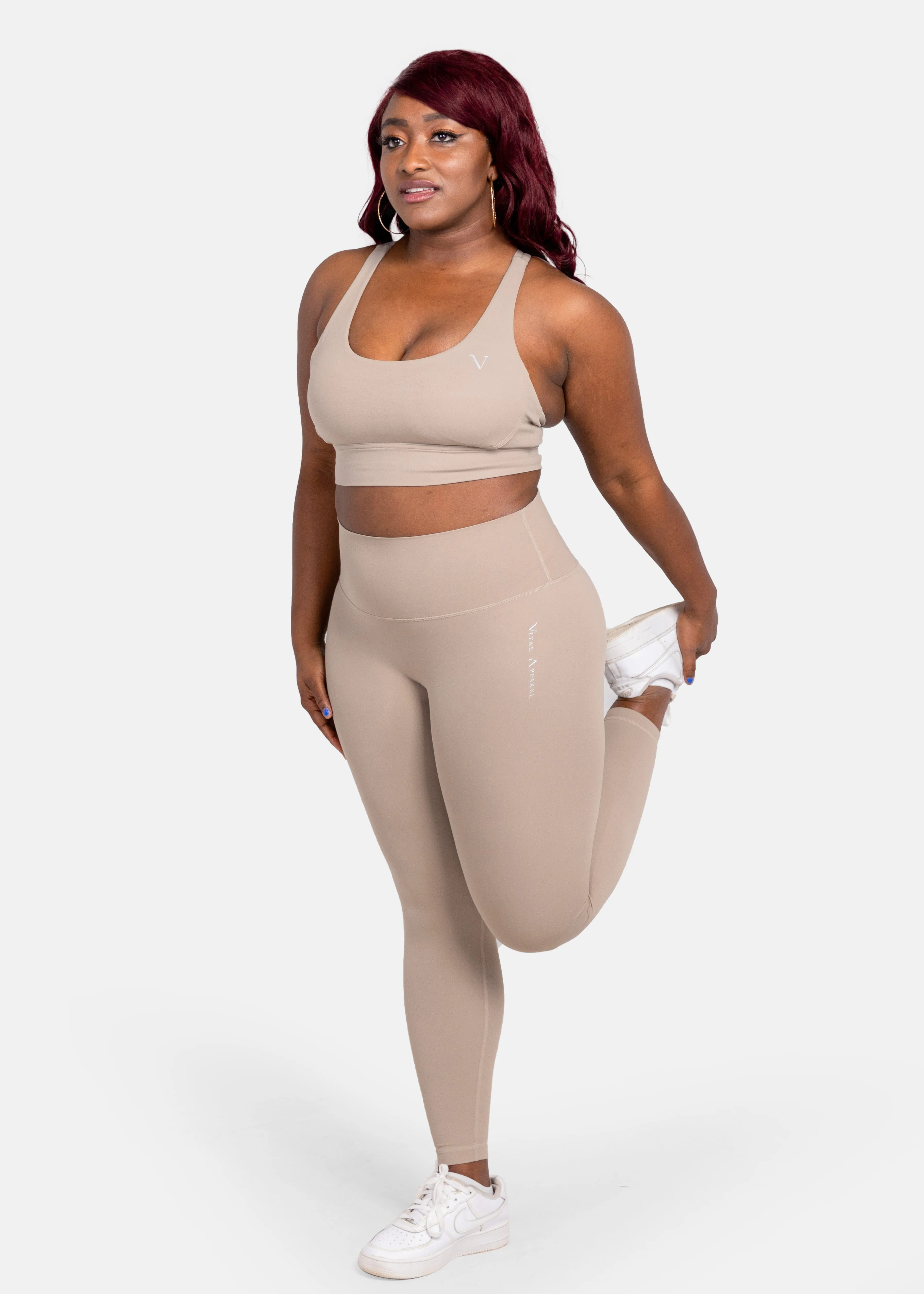 Ultra Flex Seamless Leggings Chai Latte