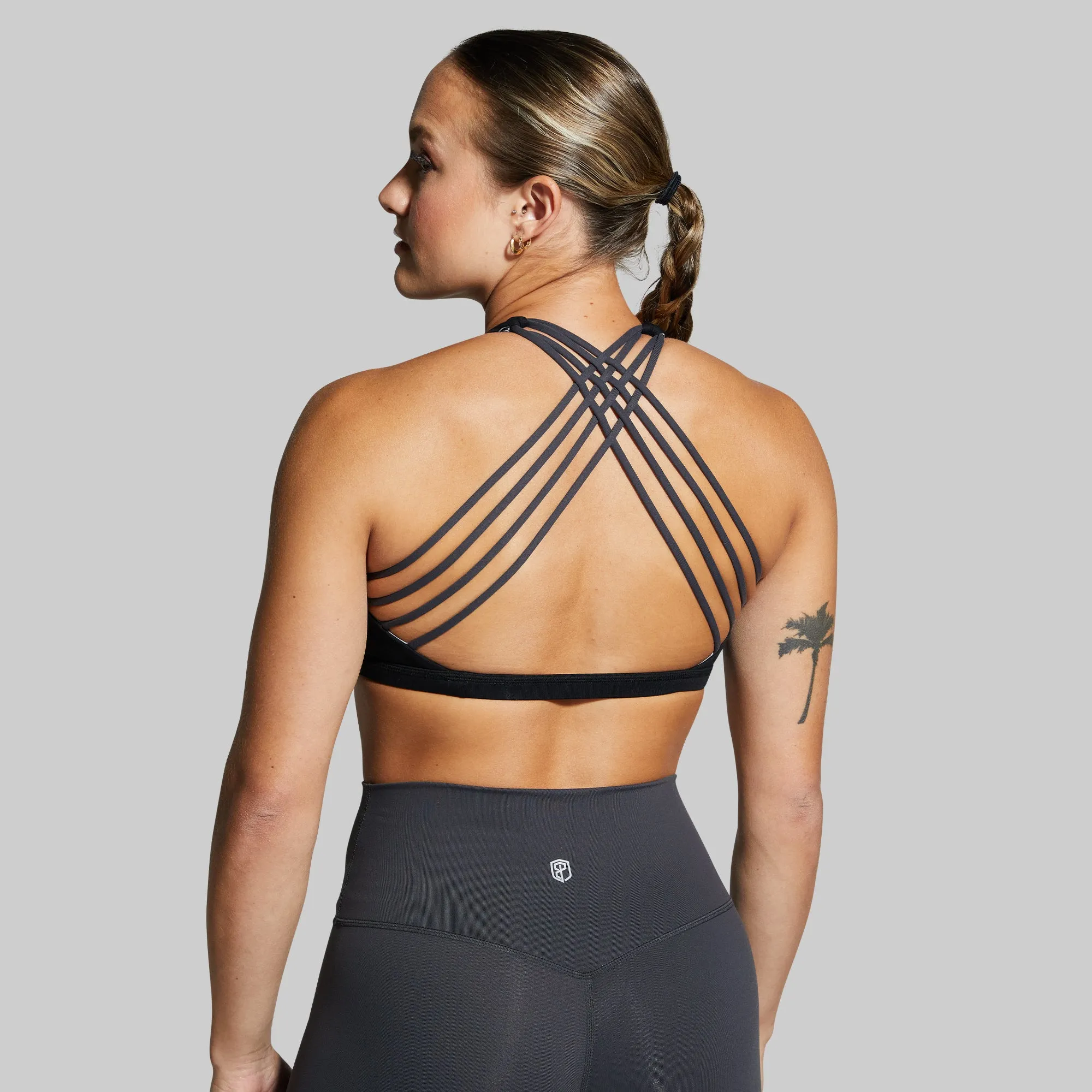 Vitality Sports Bra (Brand Strength-Black)