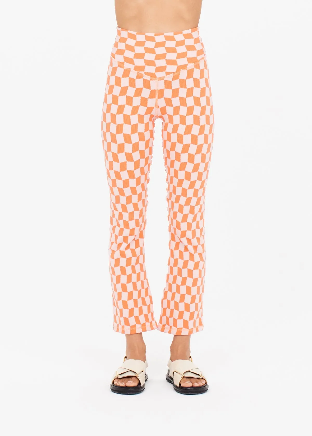 Yosemite Thia Flare Pant, Check